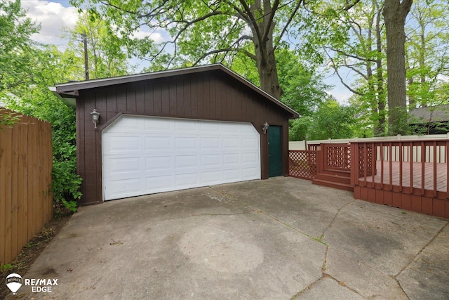 3825 Craig Dr, Flint, MI 48506 - view of detached garage
