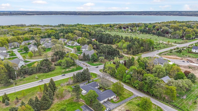 34 Mathison Rd, Traverse City, MI 49686 - aerial view of property and surrounding area featuring a large body of water