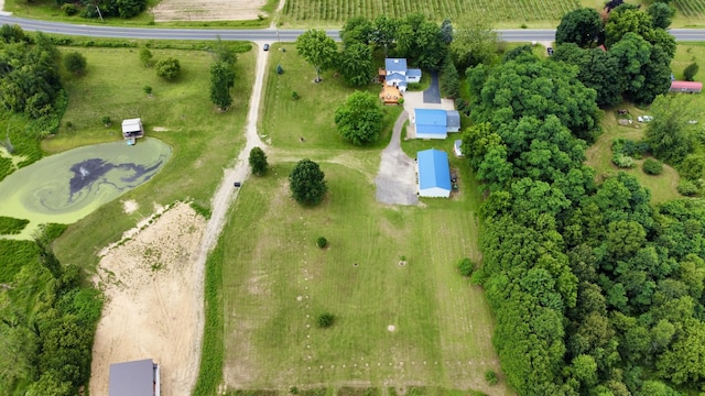 8595 E Napier Ave, Benton Harbor, MI 49022 - aerial overview of property's location with rural landscape