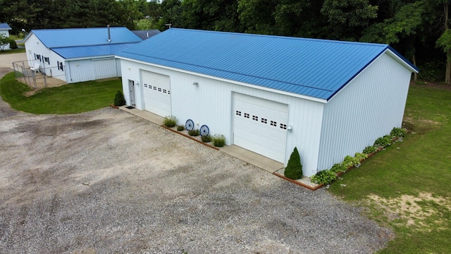 8595 E Napier Ave, Benton Harbor, MI 49022 - view of detached garage