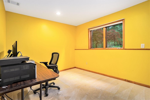 8837 56th Ave, Hudsonville, MI 49426 - carpeted office space with baseboards and recessed lighting