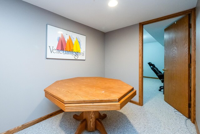 4569 Terra Ln, Saint Joseph, MI 49085 - sitting room featuring carpet floors and baseboards