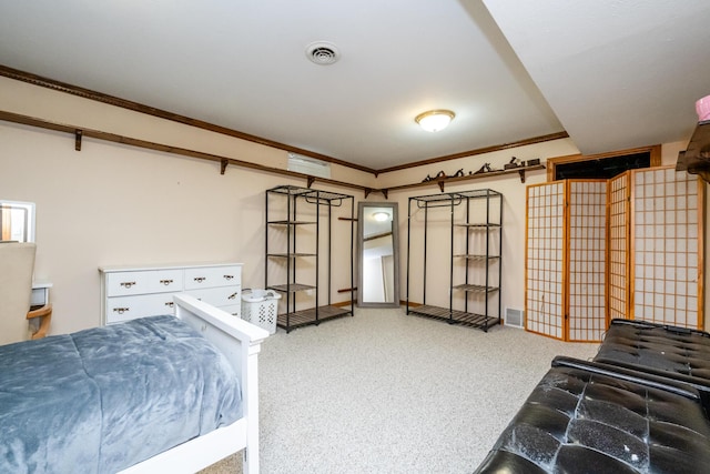 4569 Terra Ln, Saint Joseph, MI 49085 - unfurnished bedroom with carpet and crown molding