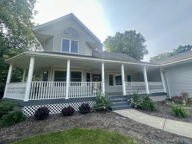 4569 Terra Ln, Saint Joseph, MI 49085 - country-style home featuring a porch