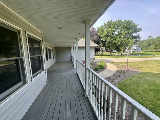 4569 Terra Ln, Saint Joseph, MI 49085 - porch with a yard