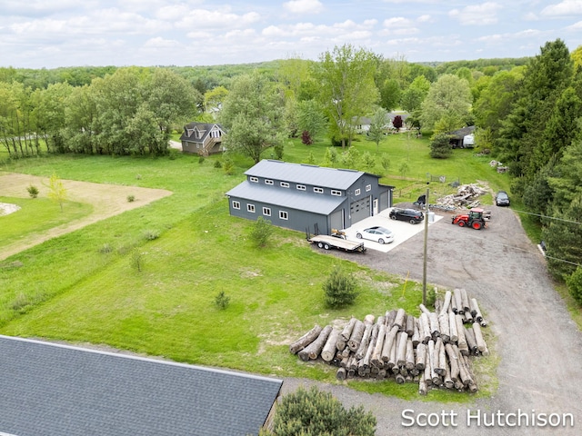 9953 10 Mile Rd NE, Rockford, MI 49341 - aerial view of property and surrounding area