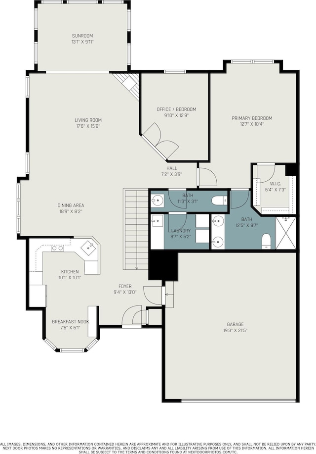 159 Water Lily Way NE, Comstock Park, MI 49321 - floor plan / room layout