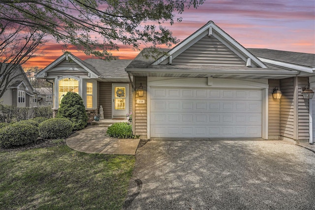 159 Water Lily Way NE, Comstock Park, MI 49321 - view of front of house with concrete driveway, an attached garage, and a shingled roof