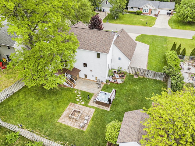 2481 Jameswood Ct, Holland, MI 49424 - aerial perspective of suburban area