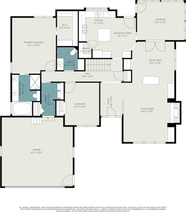 2176 Teal Ct SE, Grand Rapids, MI 49546 - room layout