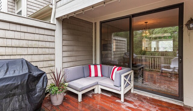 2485 Wildbrook Run Unit 154, Bloomfield Hills, MI 48304 - wooden deck featuring area for grilling