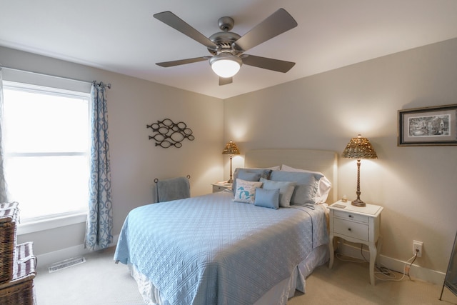 300 Morning Walk Path, Benton Harbor, MI 49022 - bedroom with light carpet, multiple windows, and baseboards