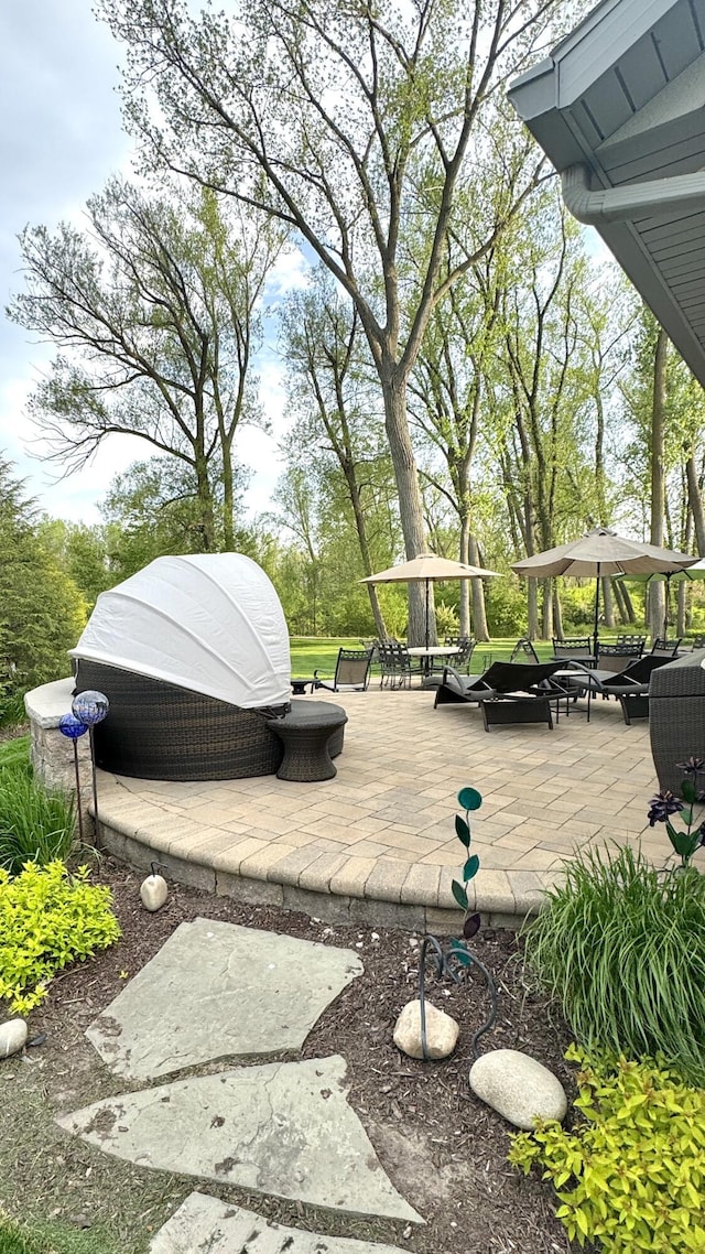 300 Morning Walk Path, Benton Harbor, MI 49022 - view of patio / terrace
