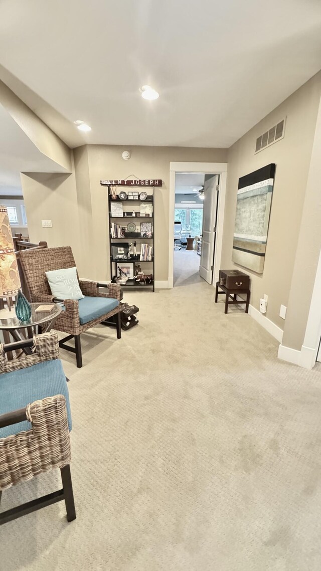 300 Morning Walk Path, Benton Harbor, MI 49022 - sitting room with baseboards and carpet