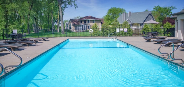 300 Morning Walk Path, Benton Harbor, MI 49022 - community pool with a patio area