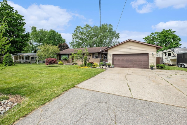 7569 Astronaut Ave, Jenison, MI 49428 - single story home featuring an attached garage and concrete driveway