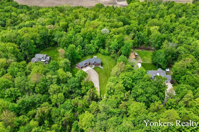 1109 Kenowa Ave SW, Byron Center, MI 49315 - drone / aerial view of a heavily wooded area