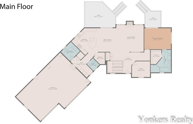 1109 Kenowa Ave SW, Byron Center, MI 49315 - home floor plan