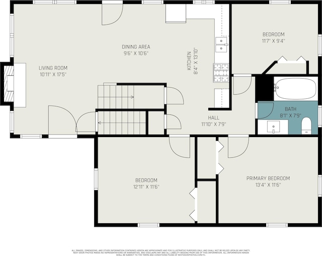 4900 N Railroad Ave, Pentwater, MI 49449 - property floor plan