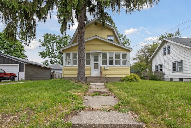 2218 Dalton Ave SW, Wyoming, MI 49519 - view of front of property with entry steps and a garage