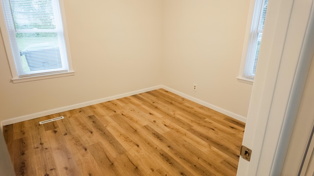 1514 Dean Dr, Albion, MI 49224 - unfurnished room featuring light wood-type flooring and baseboards