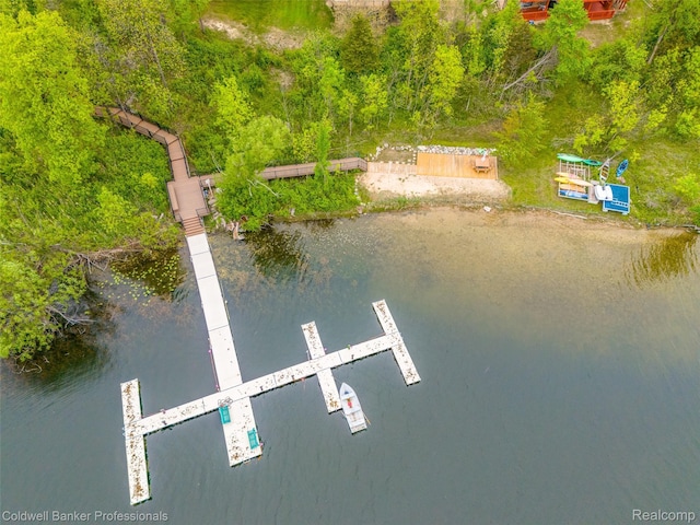 6560 Pleasant Lake Ct Unit 11, West Bloomfield, MI 48322 - drone / aerial view of a large body of water