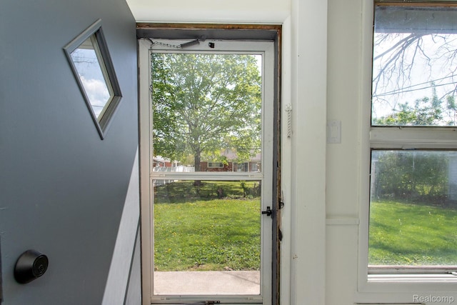 24548 Templar Ave, Southfield, MI 48075 - doorway with healthy amount of natural light