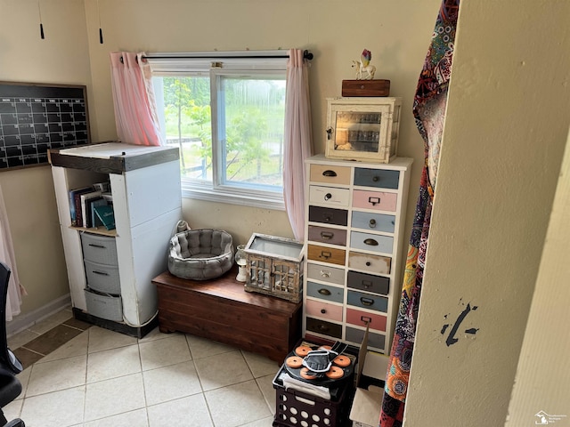 4211 Shelton Dr, Lambertville, MI 48144 - miscellaneous room featuring light tile patterned floors