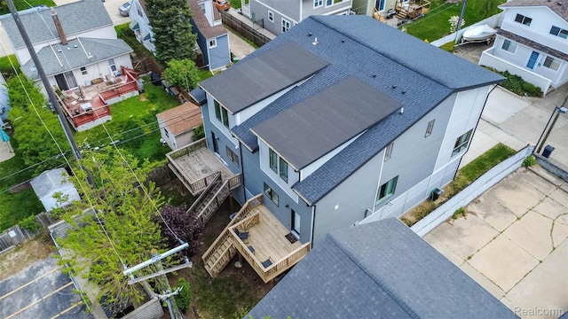 123 Mason Ct Unit 2, Royal Oak, MI 48067 - aerial view of residential area