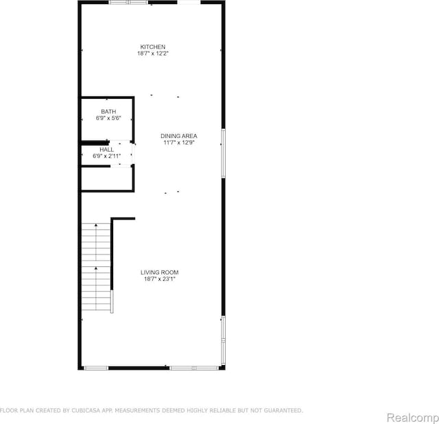 123 Mason Ct Unit 2, Royal Oak, MI 48067 - floor plan / room layout