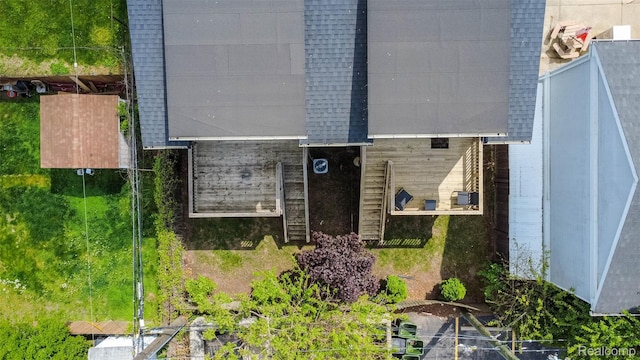 123 Mason Ct Unit 2, Royal Oak, MI 48067 - view from above of property