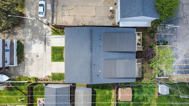 123 Mason Ct Unit 2, Royal Oak, MI 48067 - view from above of property