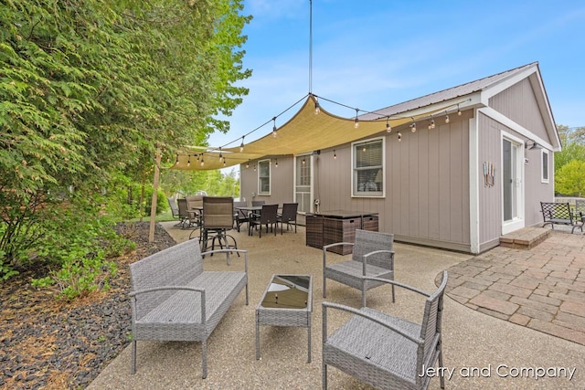 2058 N White Birch Dr, Mears, MI 49436 - view of patio featuring outdoor dining space