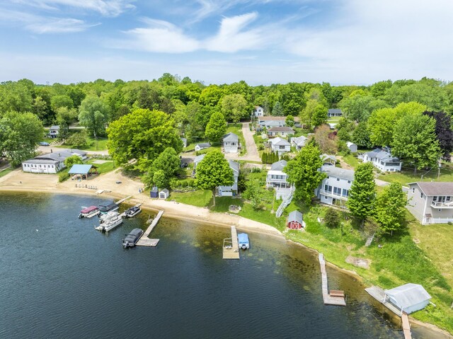 15657 Lakeview Dr, Buchanan, MI 49107 - bird's eye view of a nearby body of water