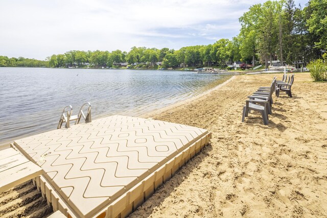 15657 Lakeview Dr, Buchanan, MI 49107 - dock area featuring a water view