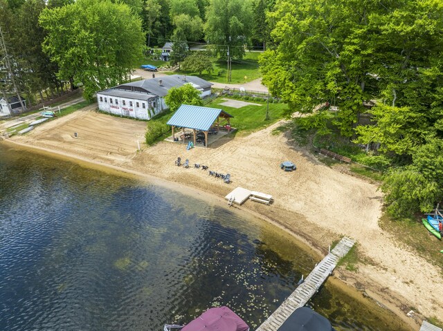 15657 Lakeview Dr, Buchanan, MI 49107 - bird's eye view of a large body of water