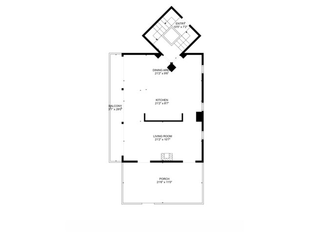 15657 Lakeview Dr, Buchanan, MI 49107 - floor plan / room layout