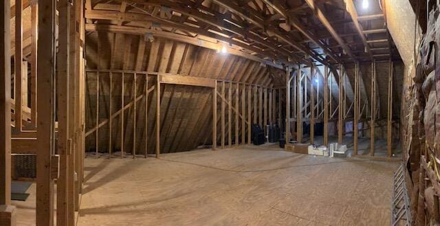 12741 Sharon Hollow Rd, Manchester, MI 48158 - view of unfinished attic