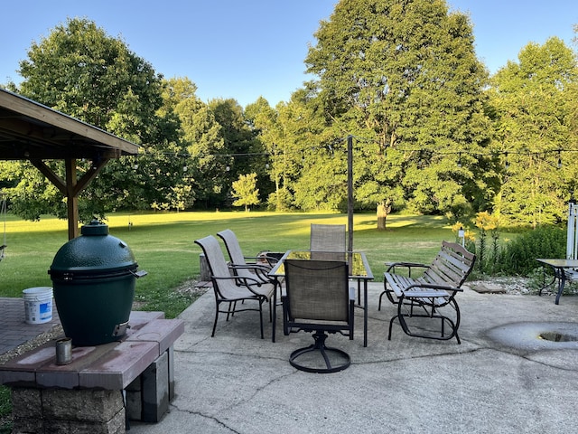 7033 N M-140, Watervliet, MI 49098 - view of patio featuring outdoor dining space