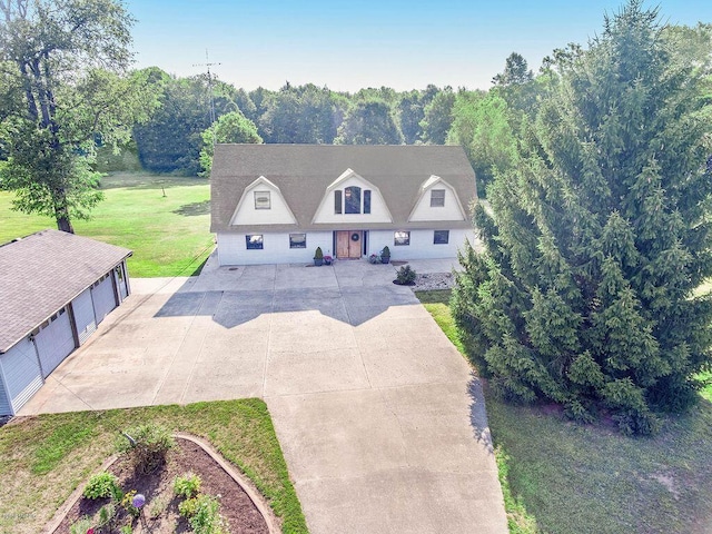 7033 N M-140, Watervliet, MI 49098 - aerial view of property and surrounding area