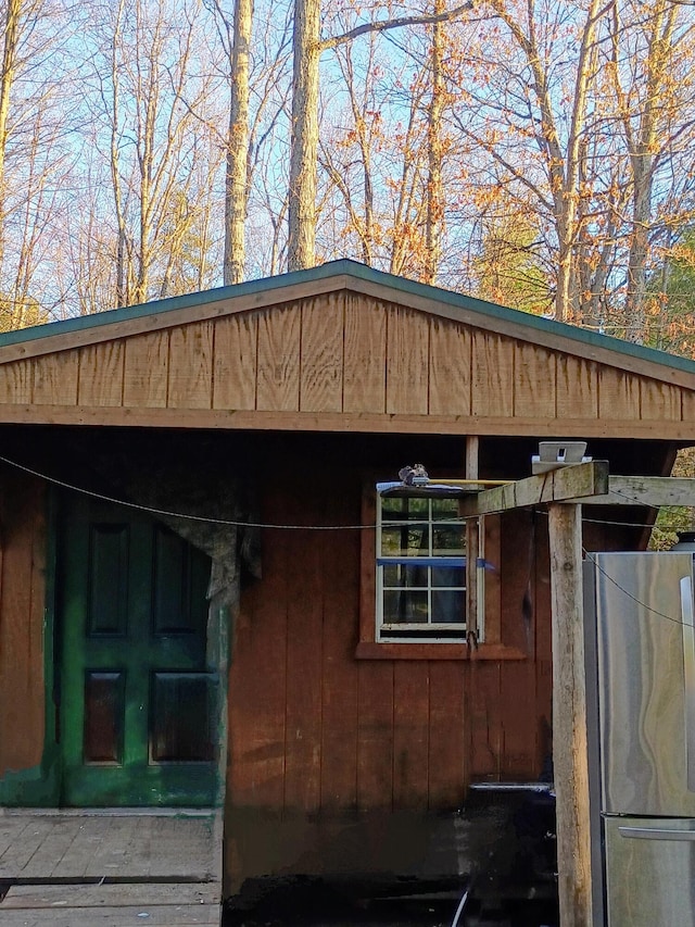 6651 W 6 Mile Rd, Irons, MI 49644 - view of outbuilding