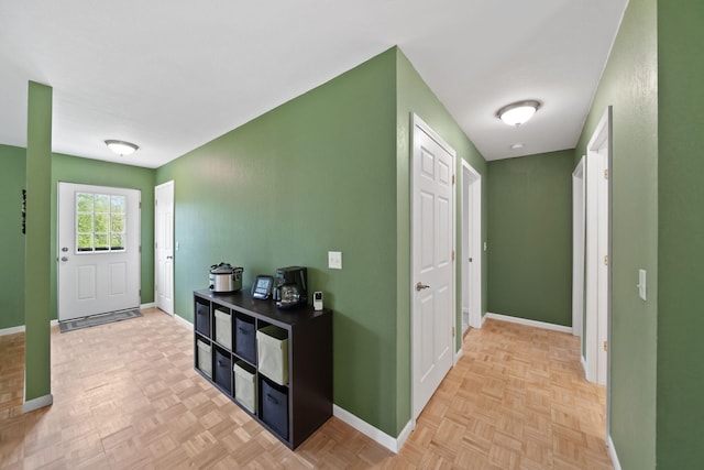 12021 Pope Church Rd, Springport, MI 49284 - hallway with baseboards