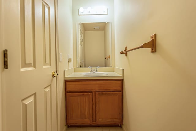 3048 Turnberry Ln, Ann Arbor, MI 48108 - bathroom with vanity and tile patterned flooring