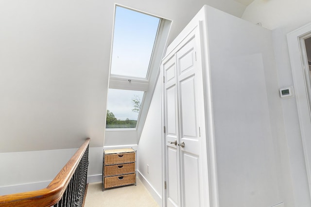 810 Cottageview Dr, Traverse City, MI 49684 - staircase with baseboards