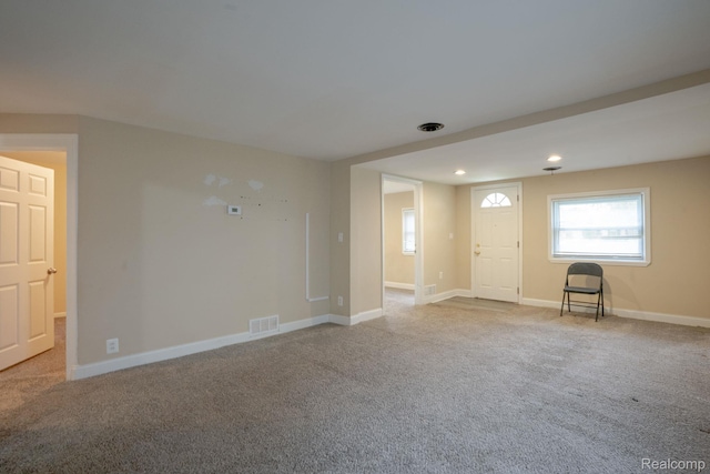 26640 Pattow St, Roseville, MI 48066 - carpeted spare room featuring recessed lighting and baseboards