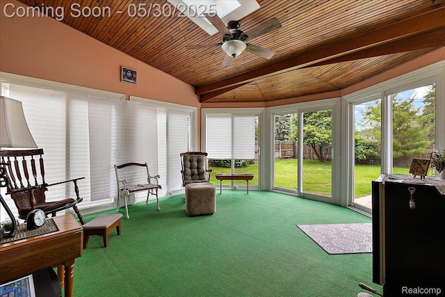 7188 Vicksburg Cir, Shelby Twp, MI 48317 - sunroom featuring lofted ceiling