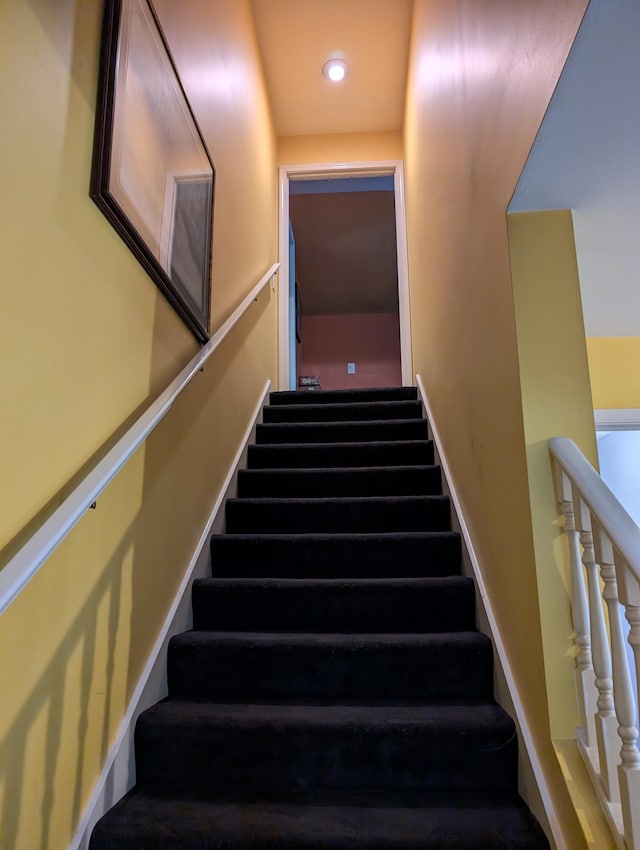 6919 Abrahamson Rd, Ludington, MI 49431 - stairs featuring recessed lighting