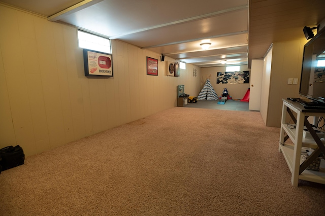 4314 Wilson Ave SW, Grandville, MI 49418 - basement featuring carpet flooring and plenty of natural light