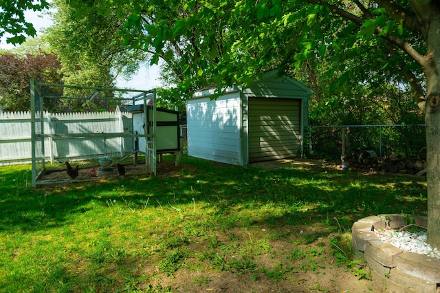 4314 Wilson Ave SW, Grandville, MI 49418 - view of yard with an outbuilding, exterior structure, and a detached garage