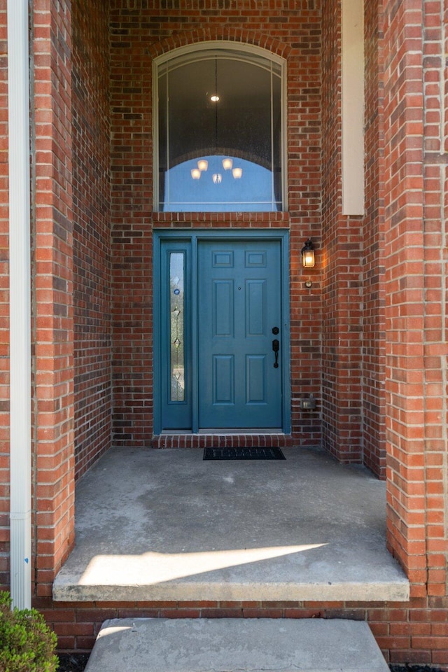 4139 Persimmon Dr, Ypsilanti, MI 48197 - doorway to property featuring brick siding